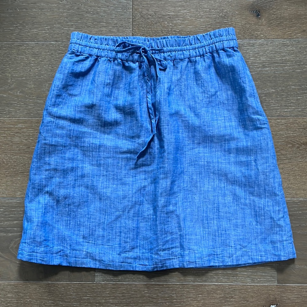 Talbots Linen Blend Skirt size small